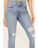 Image #2 - Levi's Women's 501 Medium Wash Mid Rise Distressed Skinny Jeans, Blue, hi-res