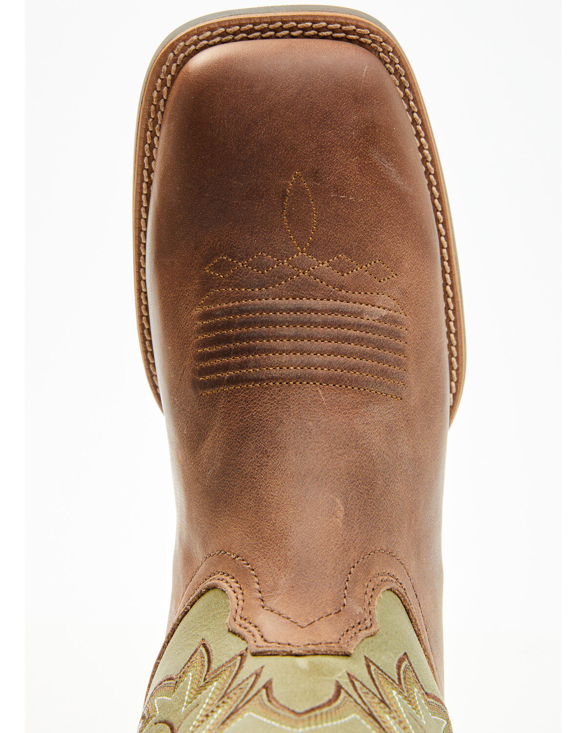 Image #6 - Cody James Men's Badge Xero Gravity™ Western Boots - Broad Square Toe, Brown, hi-res