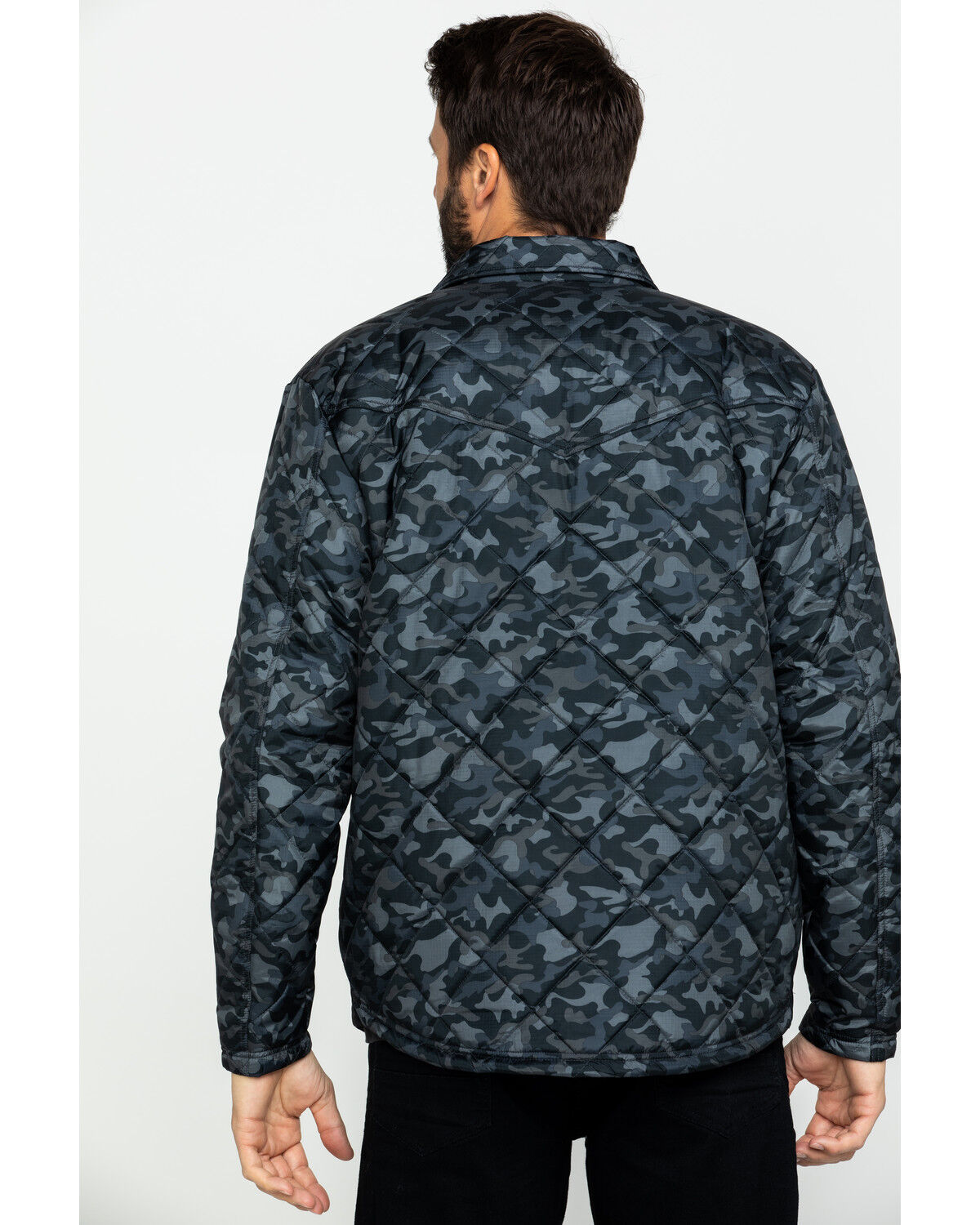 Image #2 - Moonshine Spirit Men's Camo Trooper Ripstop Quilted Shirt Jacket , , hi-res
