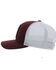 Image #2 - Hooey Men's Cheyenne Mesh Trucker Cap, Maroon, hi-res