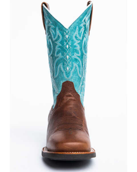 Image #4 - Shyanne Women's Spark Xero Gravity Western Performance Boots - Broad Square Toe, Brown, hi-res