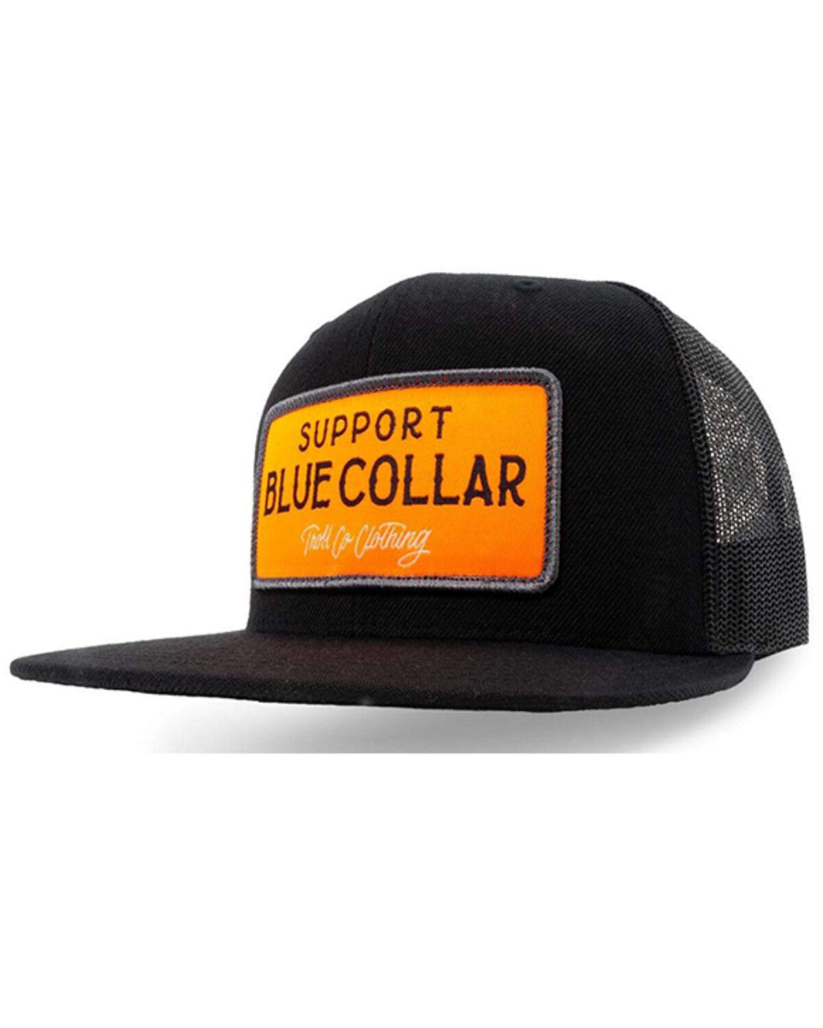 Image #1 - Troll Co Men's Barricade Ball Cap, Black, hi-res