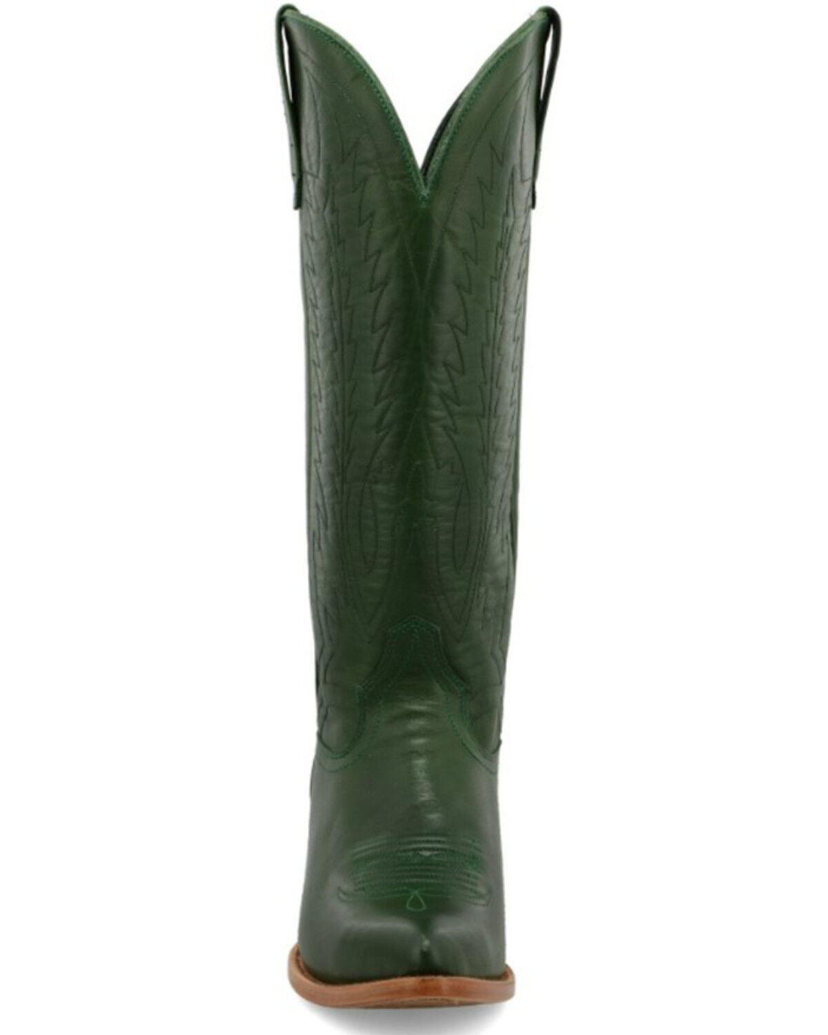 Image #4 - Black Star Women's Eden Tall Western Boots - Round Toe, Green, hi-res