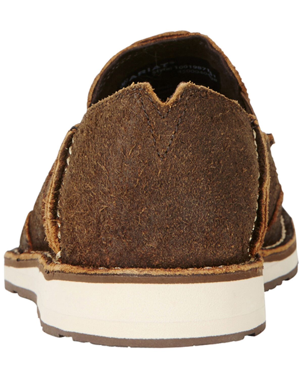 Image #5 - Ariat Men's Rough Oak Cruiser Shoes - Moc Toe, Brown, hi-res