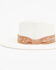 Image #3 - Nikki Beach Women's Malaga Australian Straw Western Fashion Hat, White, hi-res