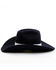 Serratelli Men's 6X Cattleman Fur Felt Western Hat , Navy, hi-res