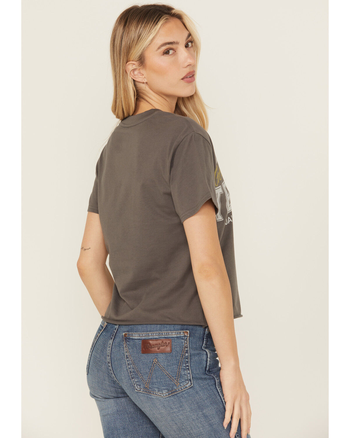 Image #4 - Blended Women's Tequila Lime Short Sleeve Graphic Tee, Black, hi-res