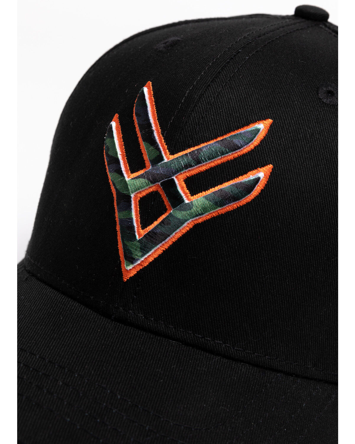Image #6 - Hawx Men's Camo Logo Ball Cap, Black, hi-res