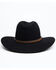 Rodeo King Men's 5X Fur Felt Tracker Bonded Leather Western Hat, Black, hi-res