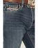 Image #2 - Rock & Roll Denim Men's Medium Wash Double Barrel Relaxed Bootcut Stretch Denim Jeans, Medium Wash, hi-res