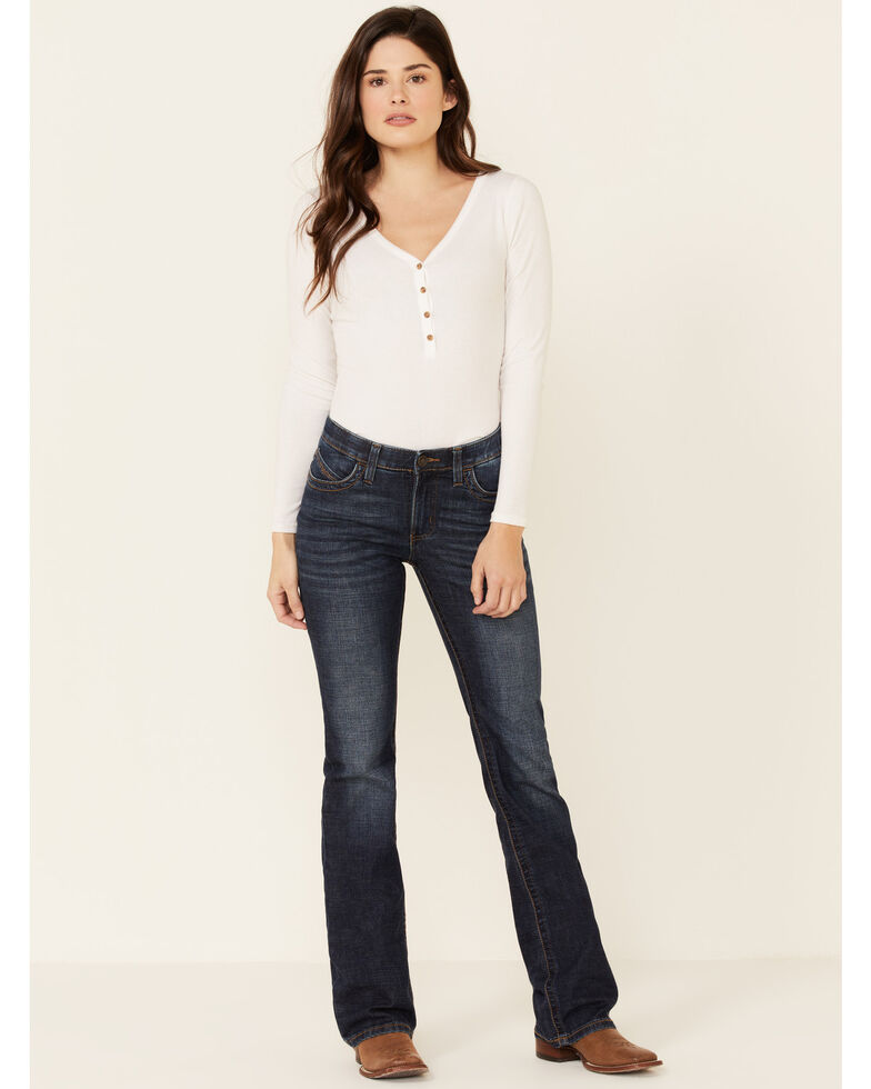 Wrangler Women's Willow Lovette Ultimate Riding Jeans, Blue, hi-res
