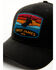 Image #2 - Cody James Men's Sunset Stripes Patch Ball Cap, Black, hi-res