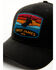 Image #2 - Cody James Men's Sunset Stripes Patch Ball Cap , Black, hi-res