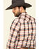 Image #5 - Roper Men's West Made Multi Rope Plaid Long Sleeve Western Shirt , Multi, hi-res