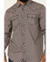 Image #3 - Moonshine Spirit Men's Sunset Geo Print Long Sleeve Snap Western Shirt , Grey, hi-res