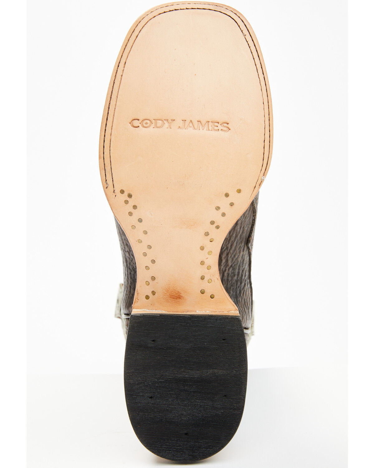 Image #7 - Cody James Men's Exotic Shark Western Boots - Broad Square Toe, Green, hi-res
