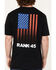 Image #3 - RANK 45® Men's Right At Home Flag Logo Graphic Short Sleeve T-Shirt , White, hi-res