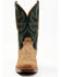 Image #4 - RANK 45® Men's Archer Roughout Western Boots - Square Toe, Forest Green, hi-res