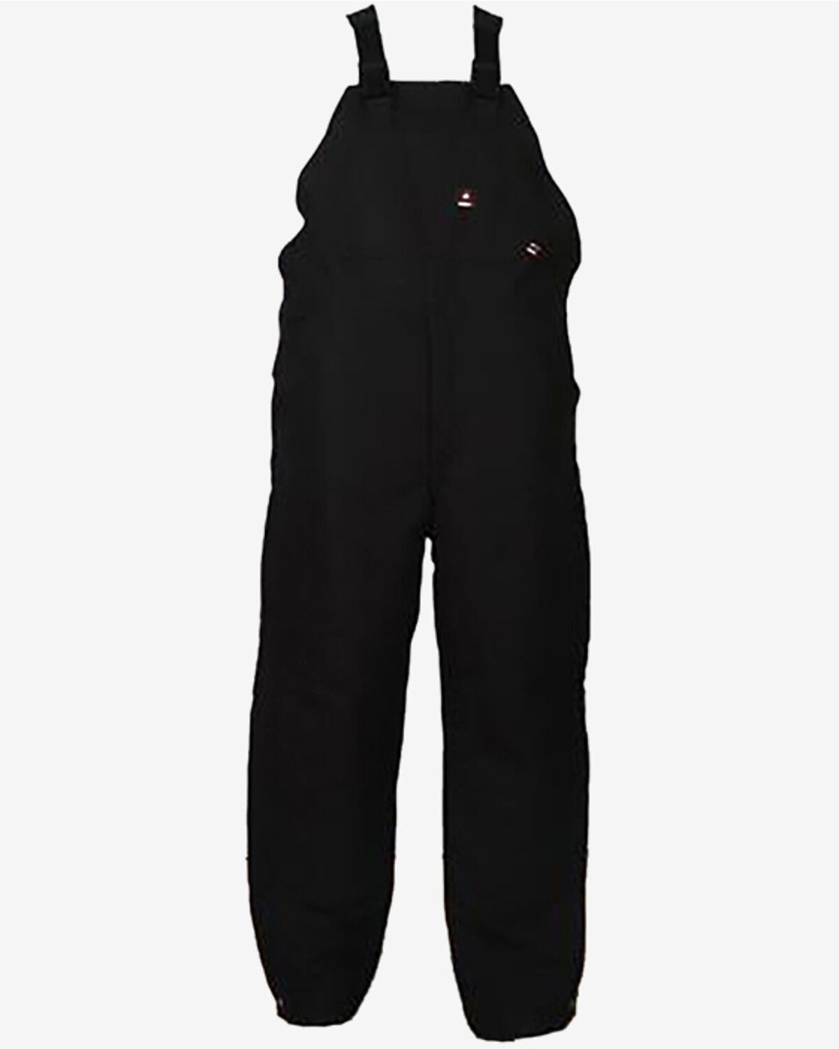 Forge Workwear Men's FR Insulated Bib Overalls, Black, hi-res