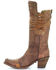 Image #3 - Corral Women's Vintage Gold Studded Western Boots - Snip Toe, , hi-res