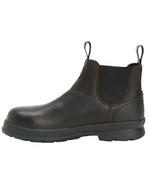 Image #3 - Muck Boots Men's Chore Farm Leather Chelsea Boots - Composite Toe , Black, hi-res