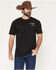 Image #2 - Seager Men's Branded Short Sleeve Graphic T-Shirt, Black, hi-res