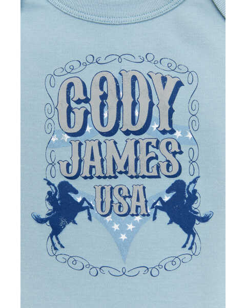 Image #2 - Cody James Infant Boys' American Onesies - 3 Piece Set, Multi, hi-res