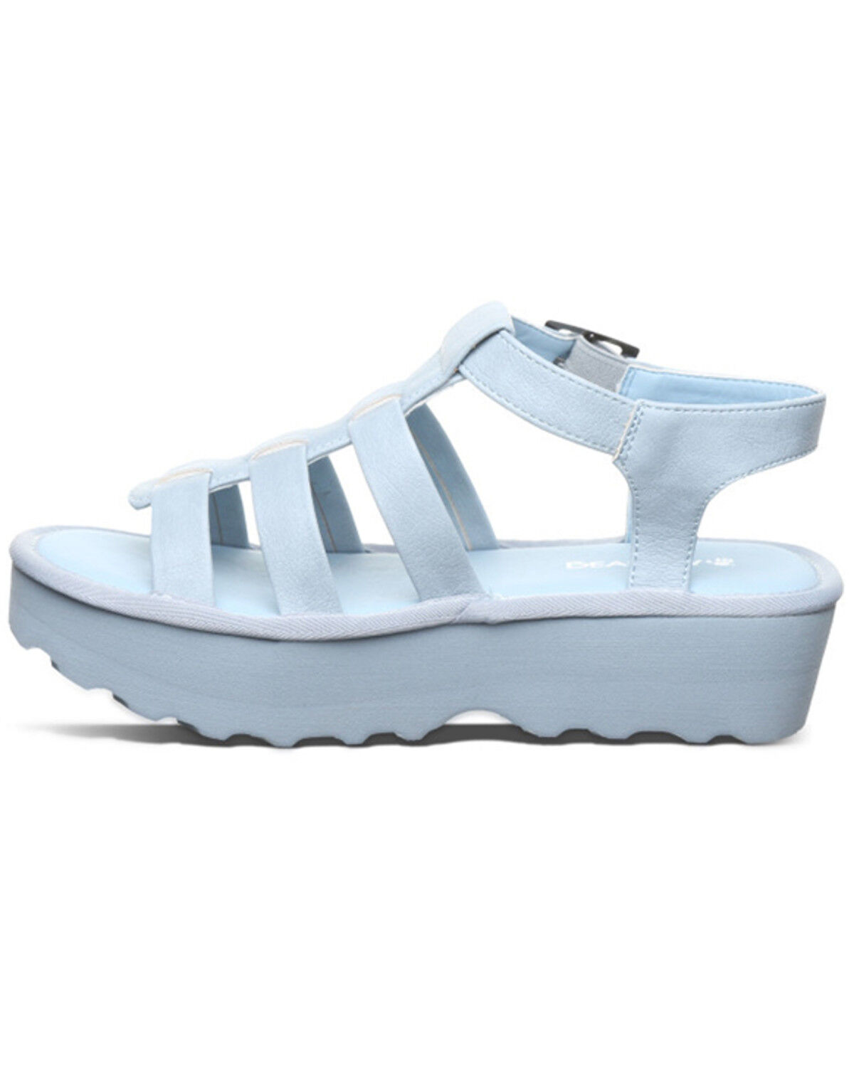 Image #3 - Bearpaw Women's High Seas Platform Sandals, Blue, hi-res