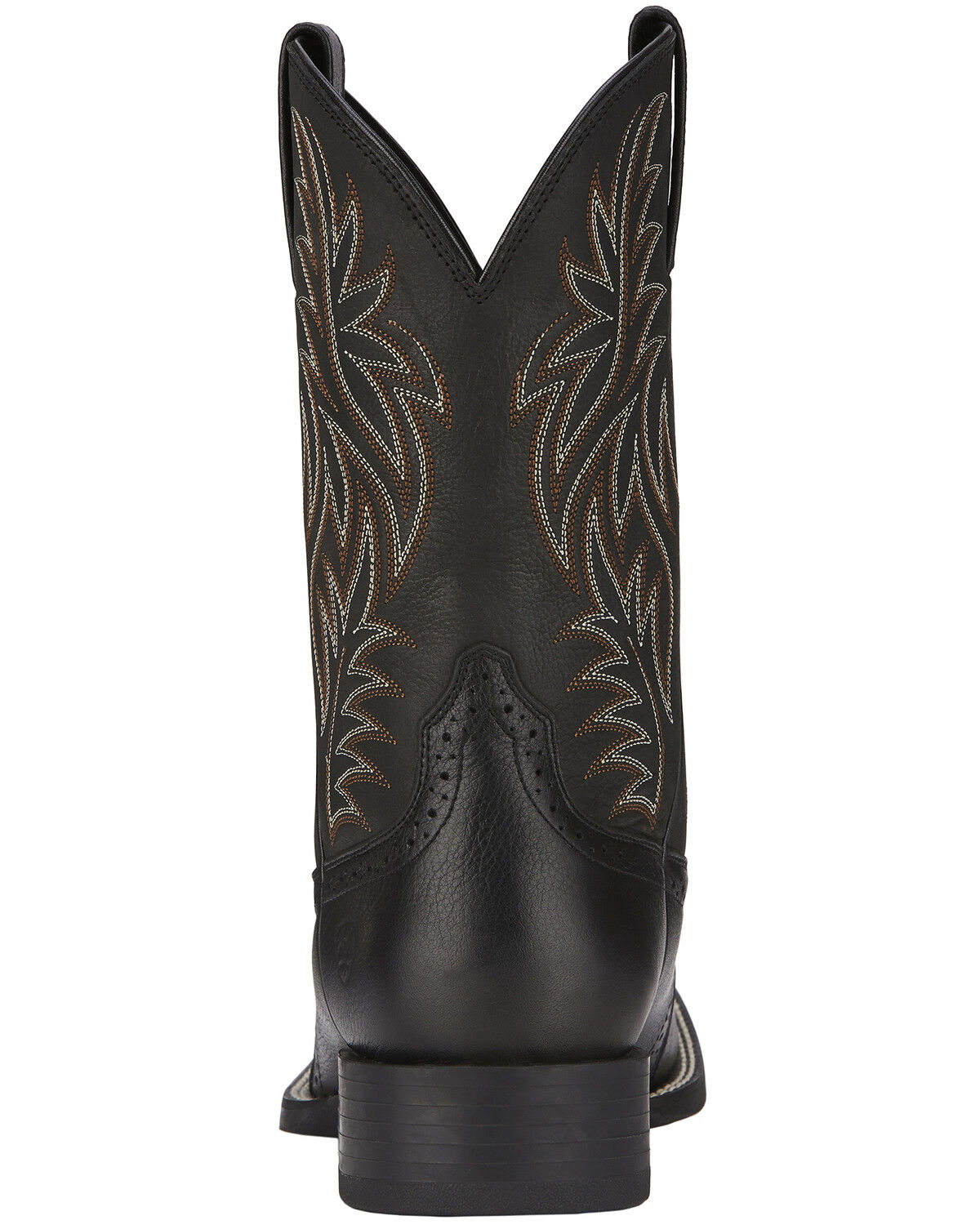 Image #4 - Ariat Men's Sport Performance Western Boots - Broad Square Toe, Black, hi-res