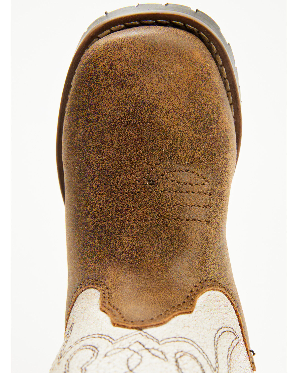 Image #6 - Cody James Toddler Boys' Little Luke Western Boots - Square Toe, Brown, hi-res
