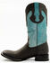 Image #3 - Ferrini Men's Acero Western Boots - Broad Square Toe, Black, hi-res