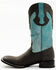 Ferrini Men's Acero Western Boots - Broad Square Toe, Black, hi-res