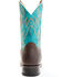 Cody James Men's Hoverfly Western Performance Boots - Broad Square Toe, Turquoise, hi-res