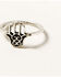 Image #4 - Shyanne Women's 6-piece Silver Hamsa Snake Moonstone Ring Set, Silver, hi-res