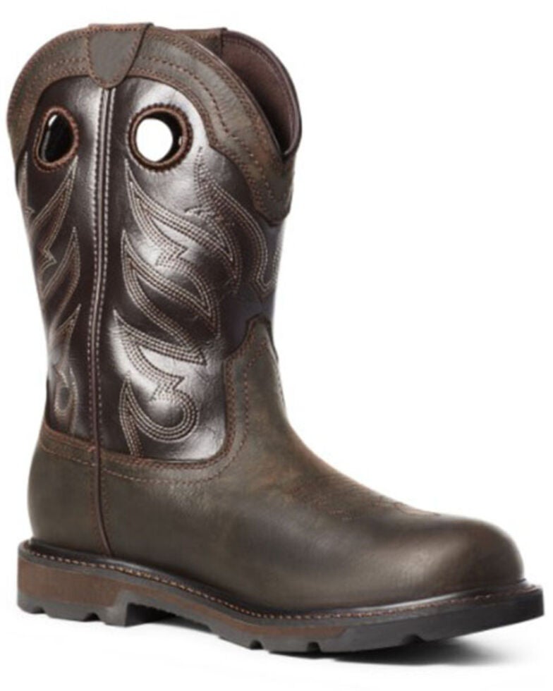 Men's Ariat Round Toe Cowboy Boots Sheplers
