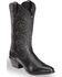 Ariat Women's 8" Deertan Western Boots - Round Toe, Black, hi-res