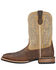 Ariat Men's Quickdraw 11" Western Boots - Square Toe, Bark, hi-res