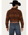 Image #4 - Pendleton Men's Marshall Printed Long Sleeve Button-Down Shirt, Rust Copper, hi-res