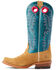 Image #2 - Ariat Women's Futurity Boon Western Boots - Square Toe, Tan/turquoise, hi-res
