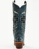 Image #5 - Laredo Women's Floral Underlay Western Boots - Snip Toe, Dark Blue, hi-res