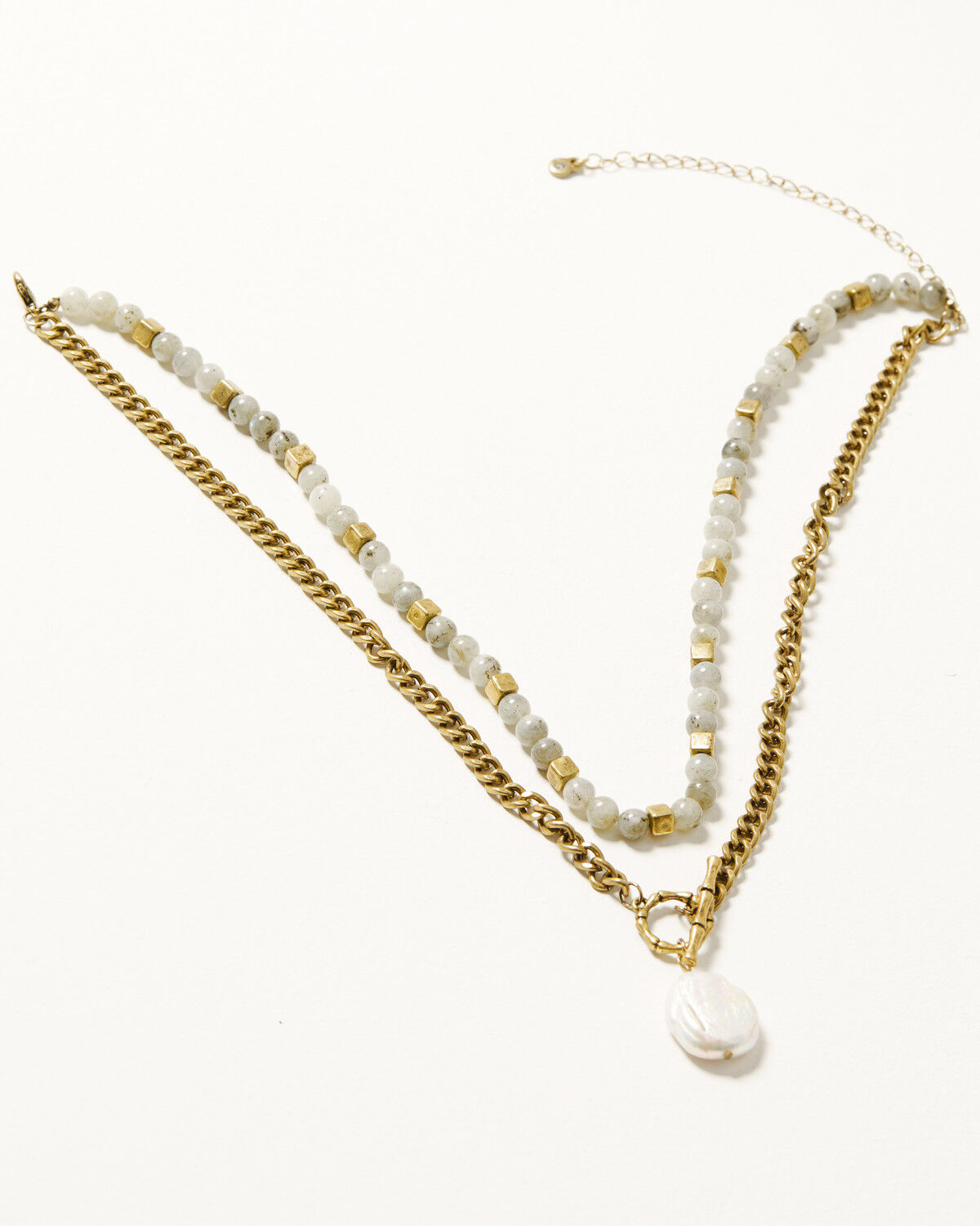 Image #1 - Shyanne Women's Sierra Winter Pearl Drop Necklace, Multi, hi-res