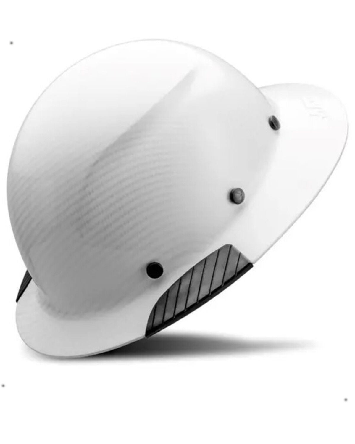 Image #2 - Lift Safety DAX White Carbon Fiber Resin Full Brim Hard Hat, White, hi-res