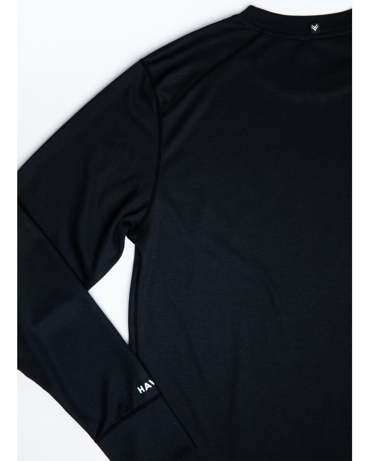 Image #3 - Hawx Men's Mid-Weight Base Layer Thermal Long Sleeve Work Shirt, Black, hi-res