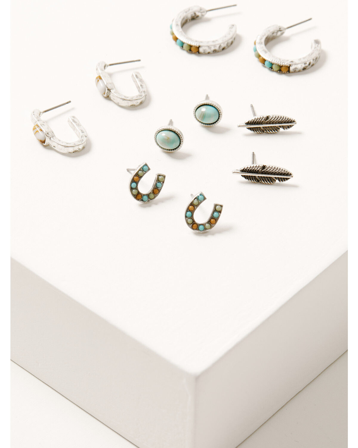 Image #1 - Shyanne Women's Sedona Sky Earring Set - 5 Piece, Silver, hi-res
