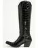 Image #3 - Ariat Women's Casanova Crocodile Print Tall Western Boots - Snip Toe, Black, hi-res