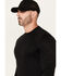 Image #2 - Hawx Men's Midweight Base Layer Long Sleeve Top, Black, hi-res