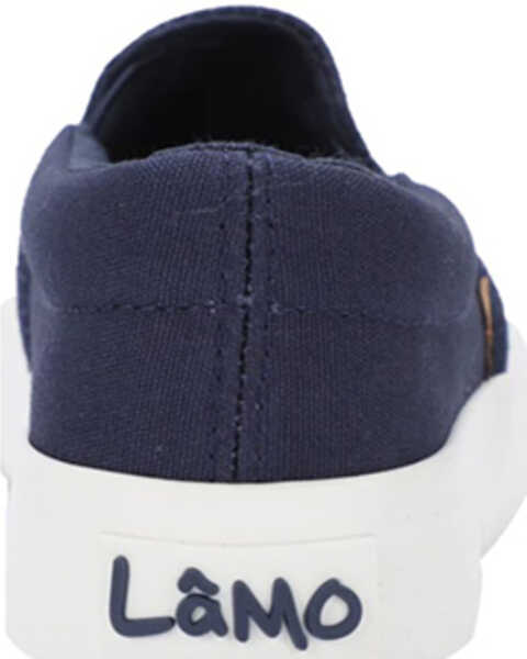 Image #5 - Lamo Footwear Boys' Piper Slip-On Casual Shoes - Round Toe , Navy, hi-res