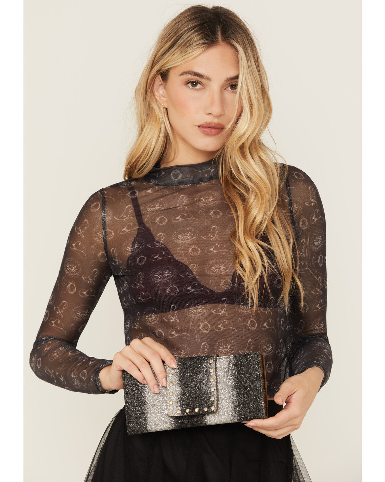 Glitter wallets for womens best sale