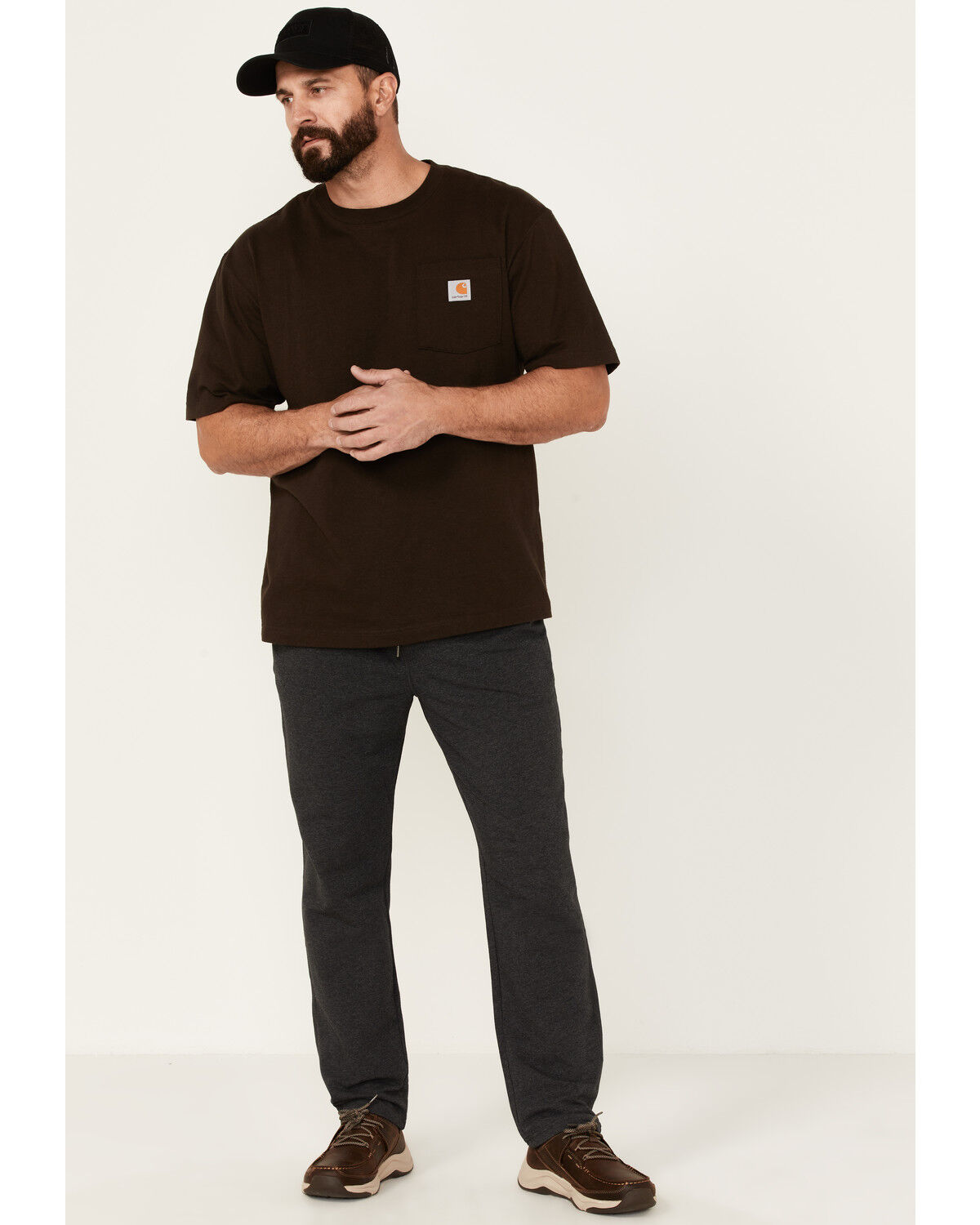 Image #1 - Flag & Anthem Men's Madeflex Movement Tapered Sweatpants, Charcoal, hi-res