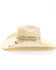 Rodeo King Men's 25X Jute Quenten Broken Horn Straw Western Hat , Brown, hi-res